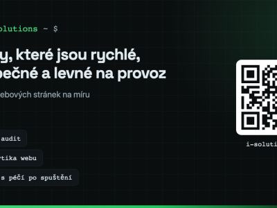 iSolutions s.r.o. – náhled webu