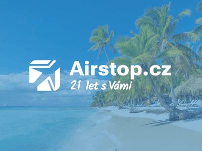 AIRSTOP.CZ - Charterové letenky a Last minute zájezdy – náhled webu