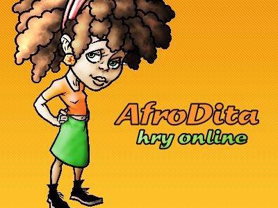 Afrodita.Name – náhled webu