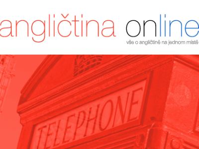 Angličtina On-line – náhled webu