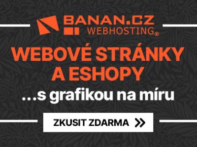 Webhosting banan.cz, nejlevnější webhosting v ČR – náhled webu