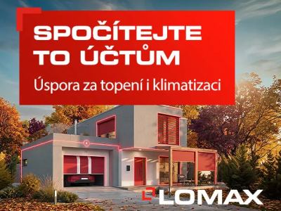 Garážová vrata, předokenní rolety, ploty a brány LOMAX – náhled webu