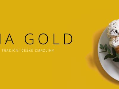 Adria Gold - výroba a distribuce zmrzliny – náhled webu