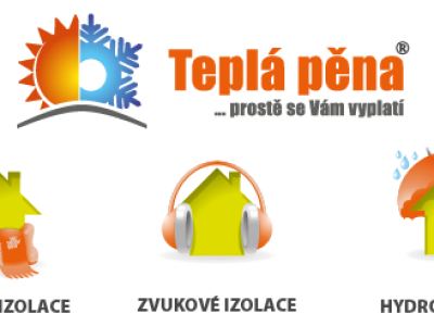 Teplá pěna - stříkaná izolace – náhled webu