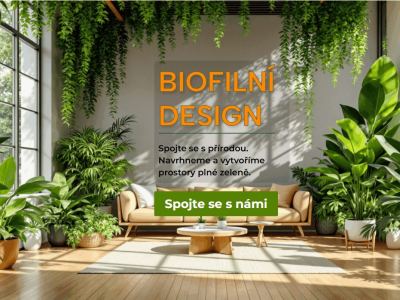 Biofil.cz Komplexní zahradnické služby – náhled webu