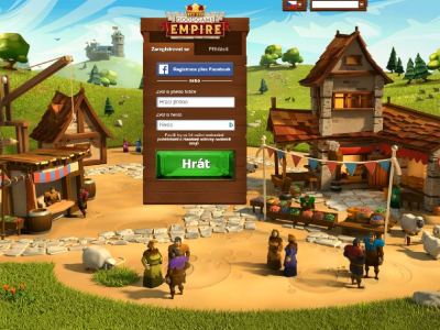 Goodgame Empire: Největší online strategická hra s miliony h – náhled webu