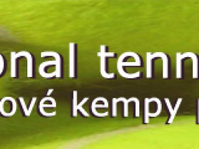 Mezinárodní tenisové kempy pro děti a dospělé – náhled webu
