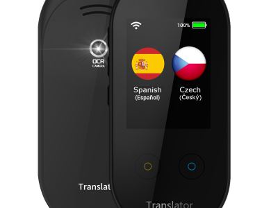 Elektronicky slovniky a kapesny translatory. – náhled webu