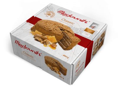 Dort "Medovník original" – náhled webu